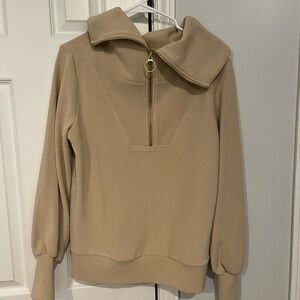 Varley vine half zip pullover